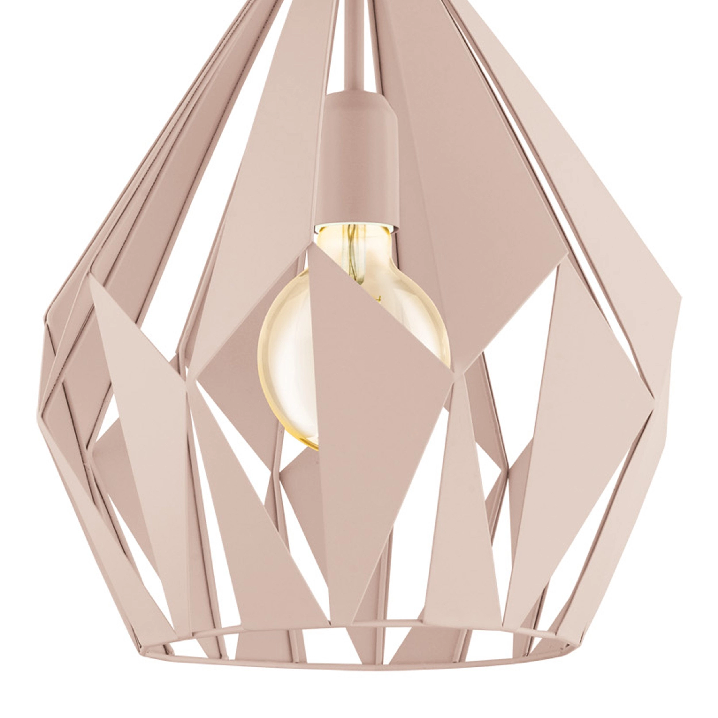 Lampe à suspension Carlton-P Rose pastel Eglo 9002759490249