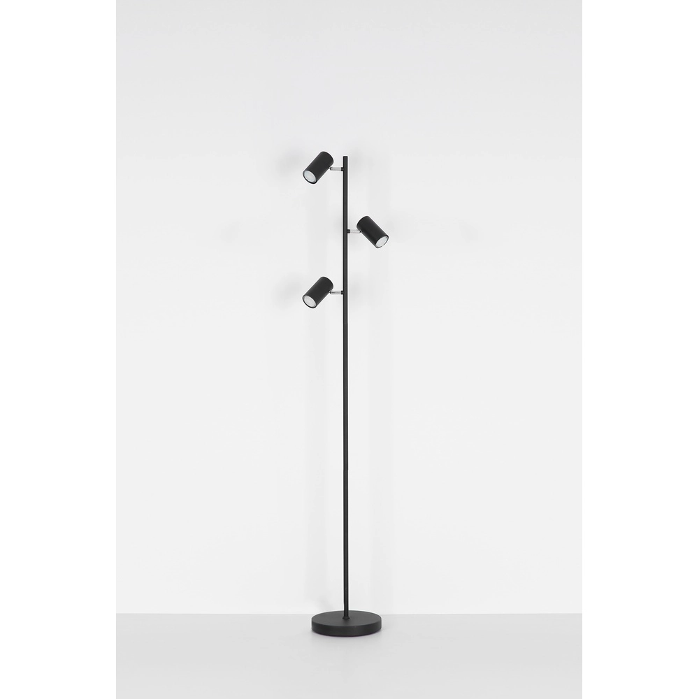 Lampe sur pied à 3 lumières Robby nickel Globo 9007371428854