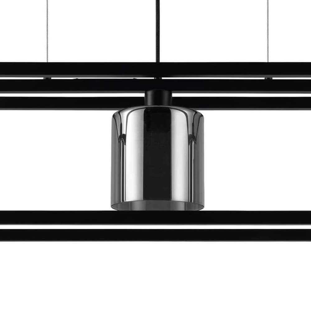 Lampe suspendue à glaçure fumée Brisling Eglo 9002759339852