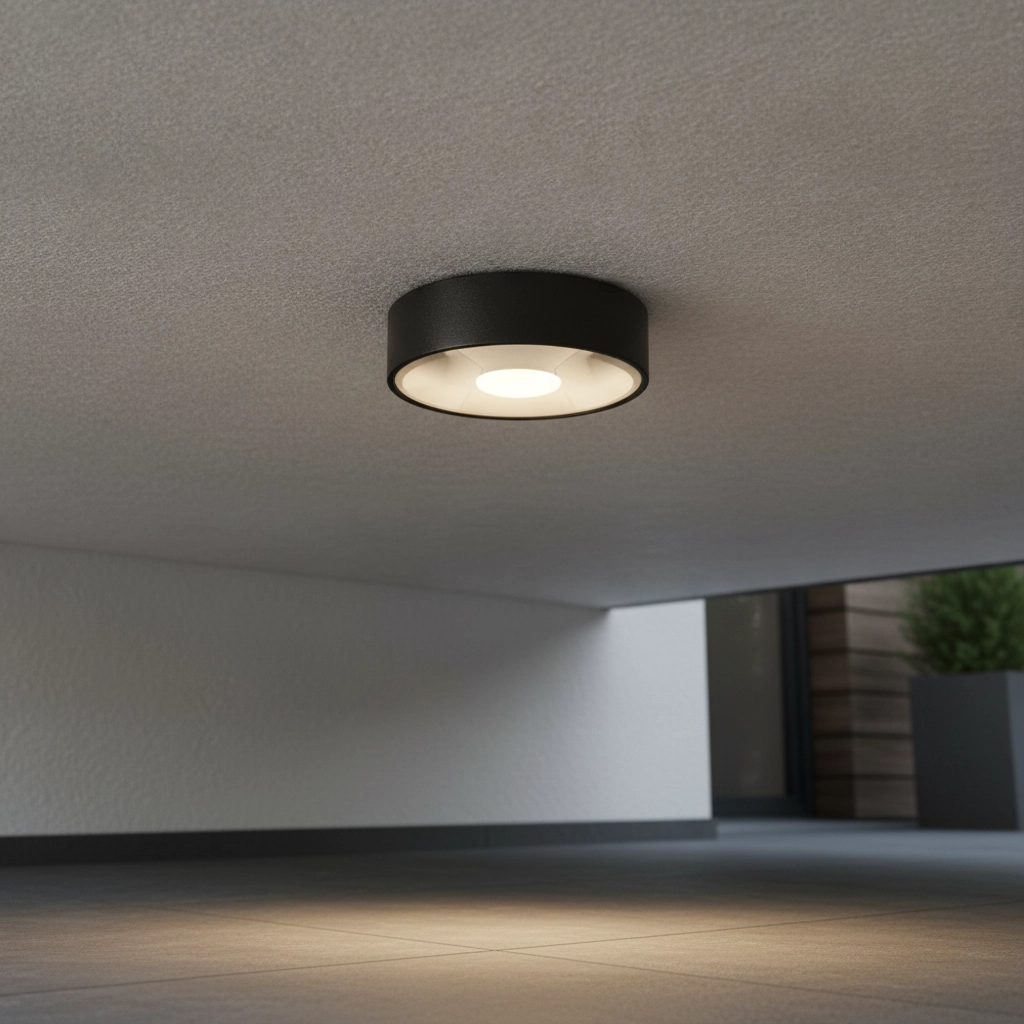 Lampe de plafond élégante Grix Noir
