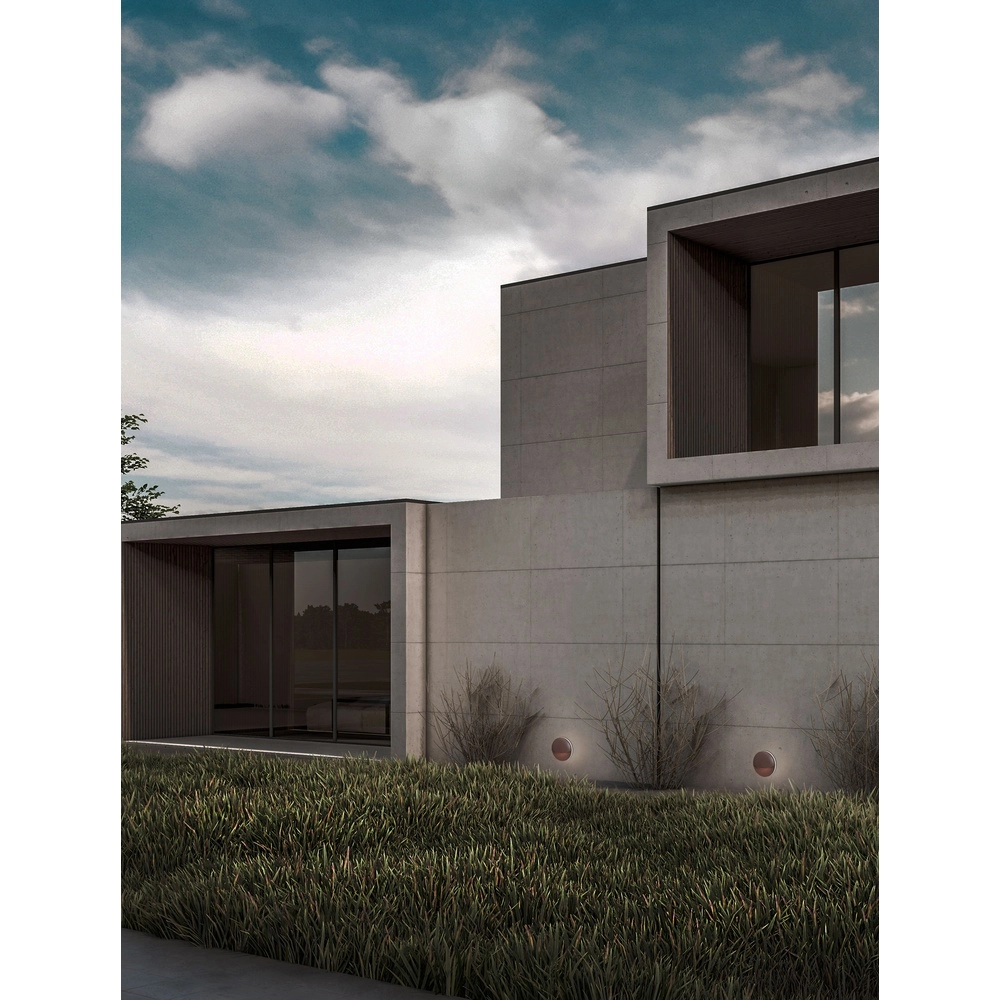 Applique murale élégante Pan Brun rouille Lyora 5212017470454