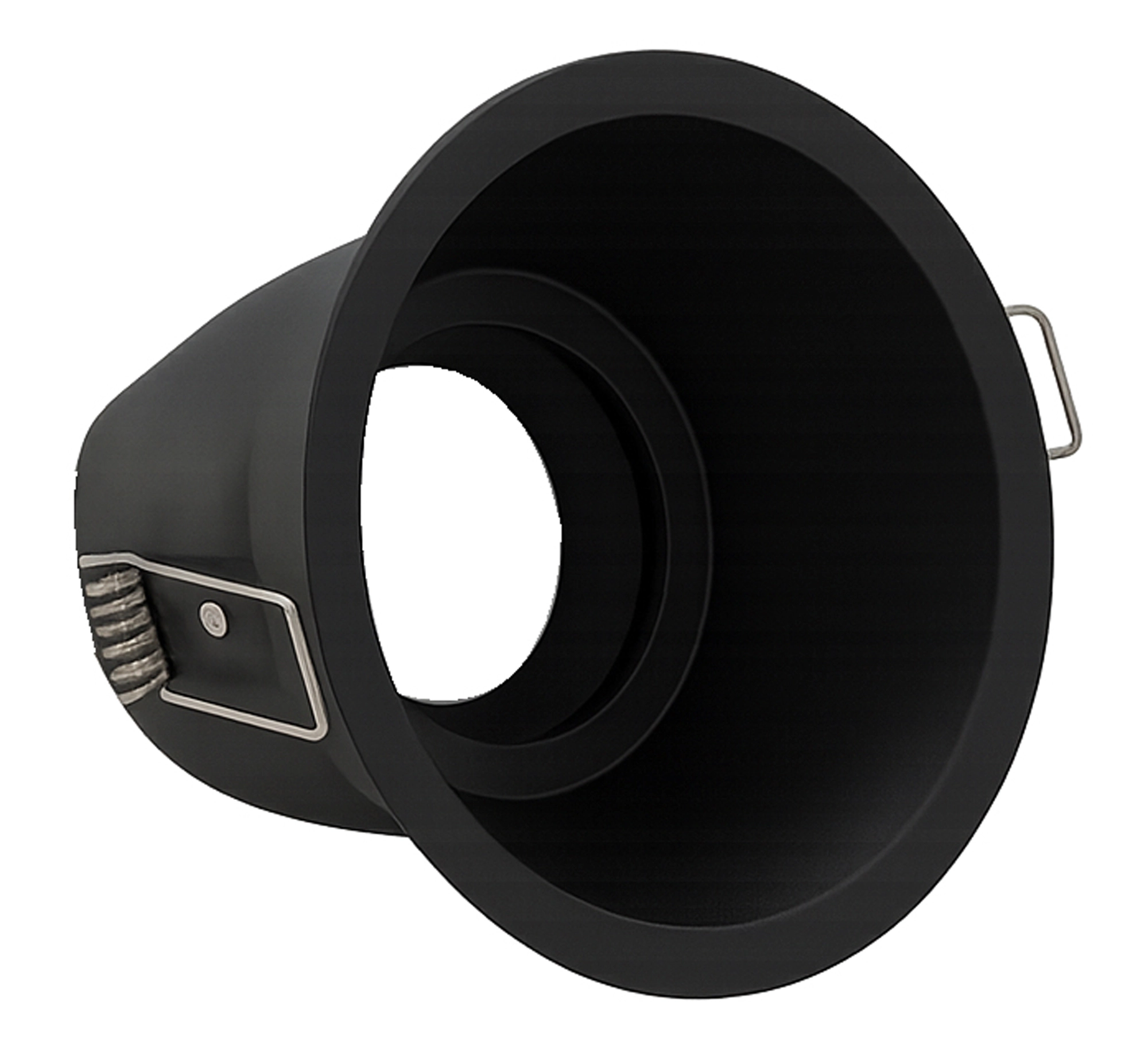 Projecteur encastré Slim Trim 3 Noir orientable Lyora 5053423317502