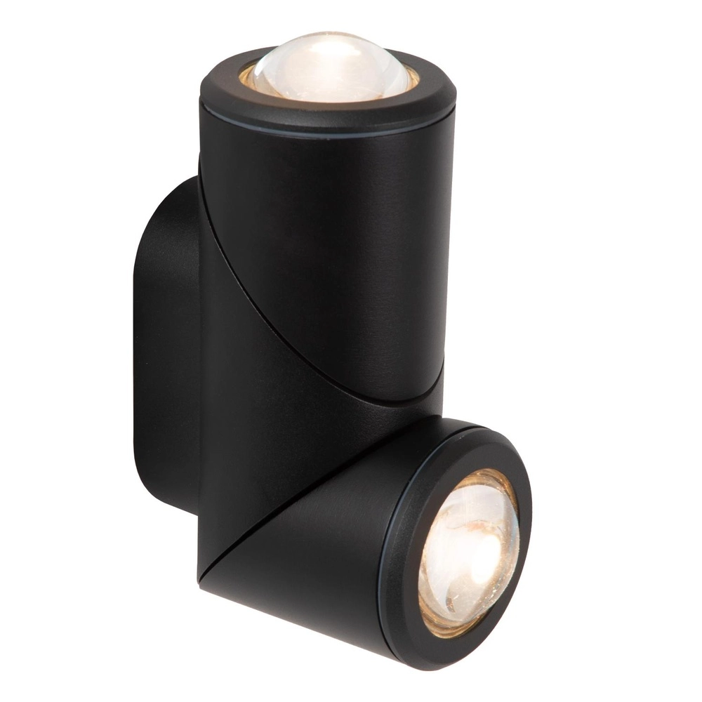 Projecteur de conception monté en surface Erin IP65 double noir Lucide 5411212152053