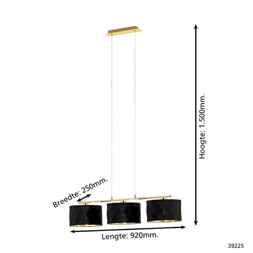 Dining room lamp Dolorita Stars of Light 9002759392253