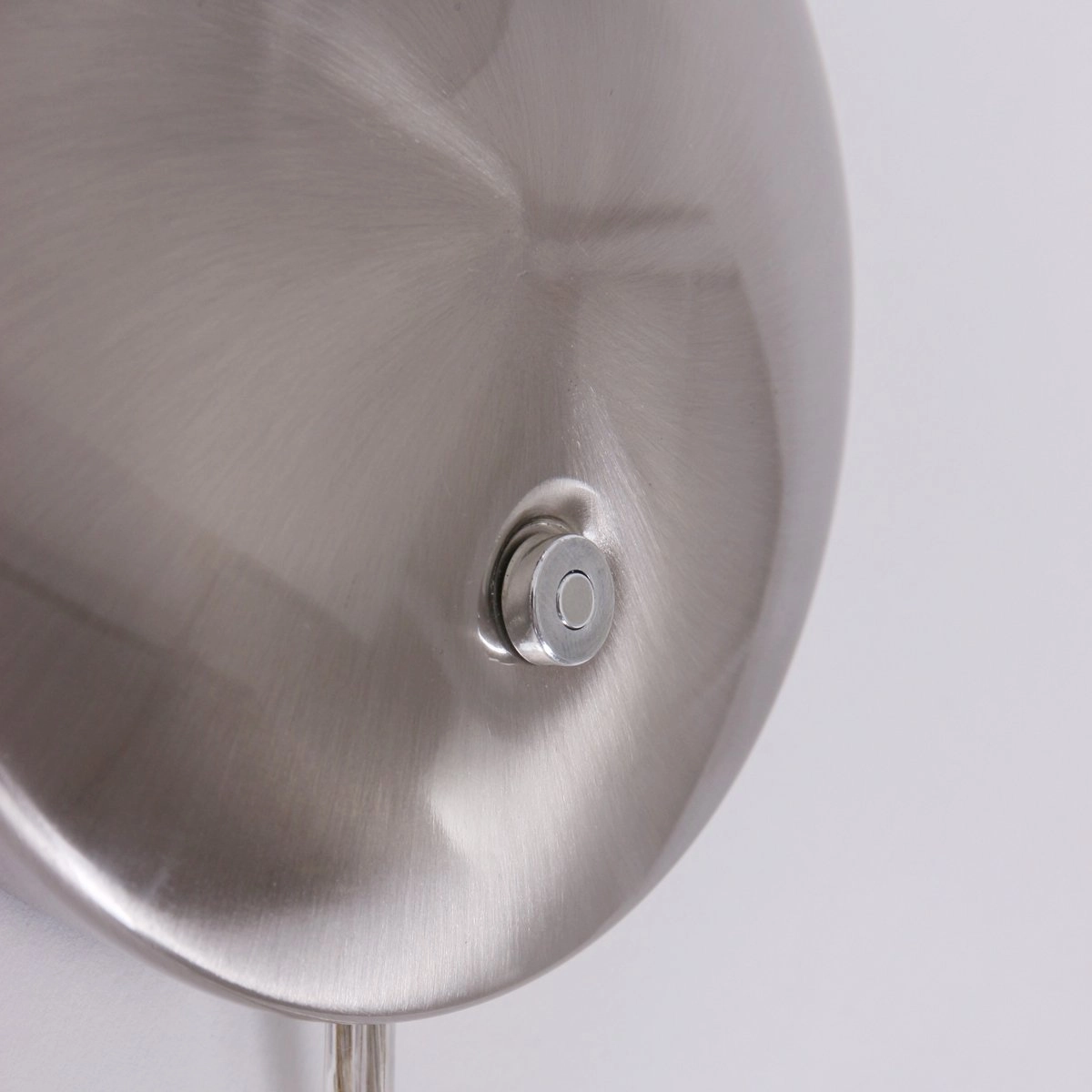 Spot mural LED Zenith 12 cm gris métallisé Steinhauer 8712746116359