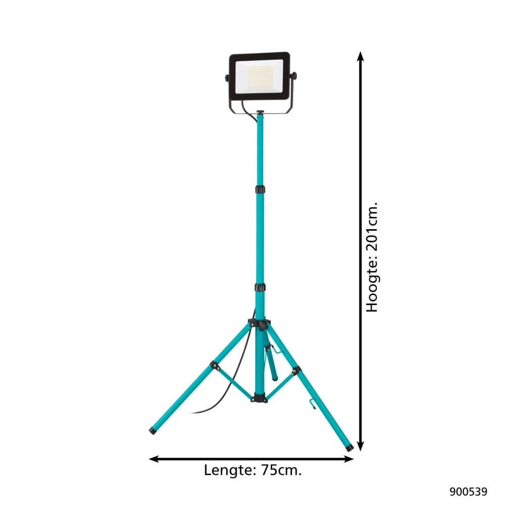 Lampe de chantier LED sur trépied Avelar 100W Eglo 9008606258482