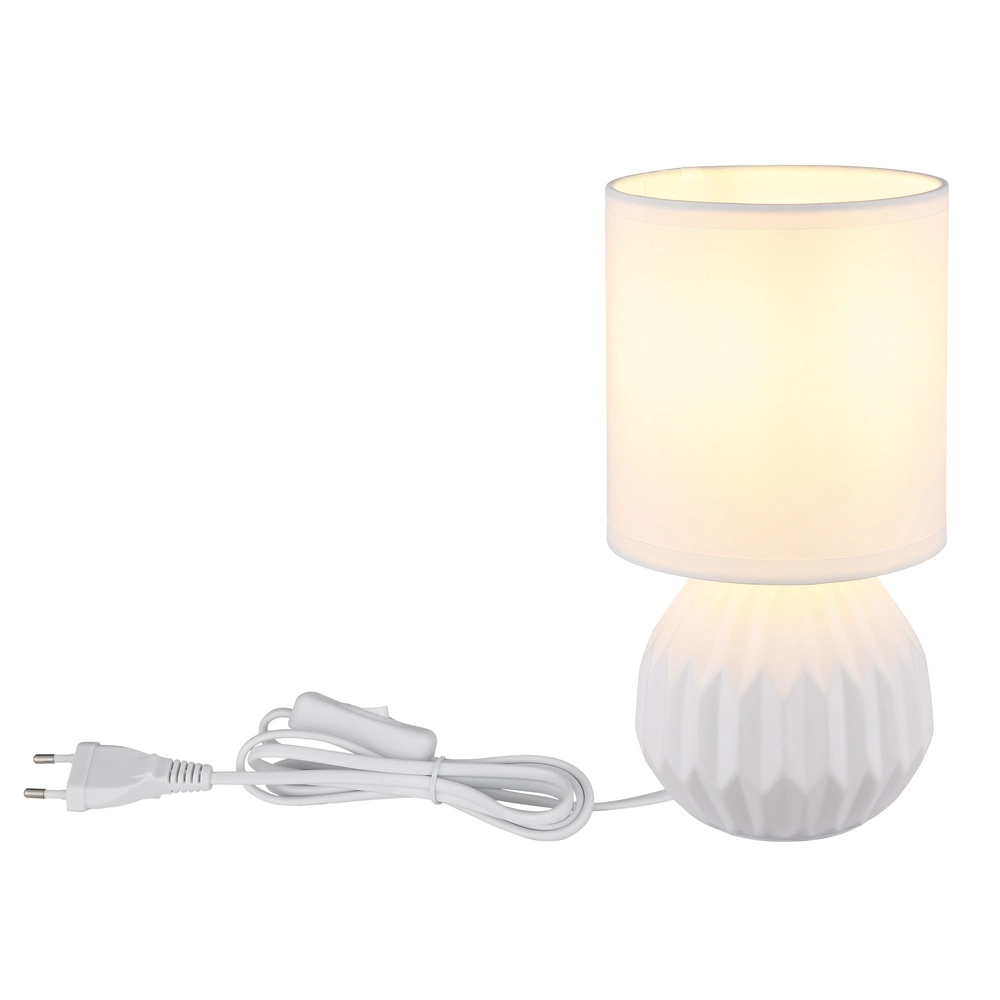 Lampe de table de conception Sylas Blanc Globo 9007371487493