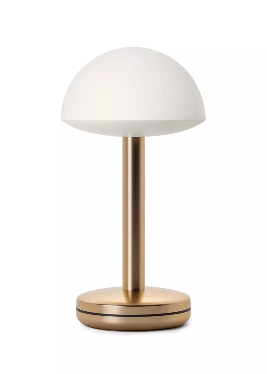 Bug Gold Frosted Lampe de table rechargeable