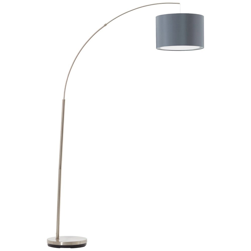 Lampe à arc gris Clarie Brilliant 4004353158667