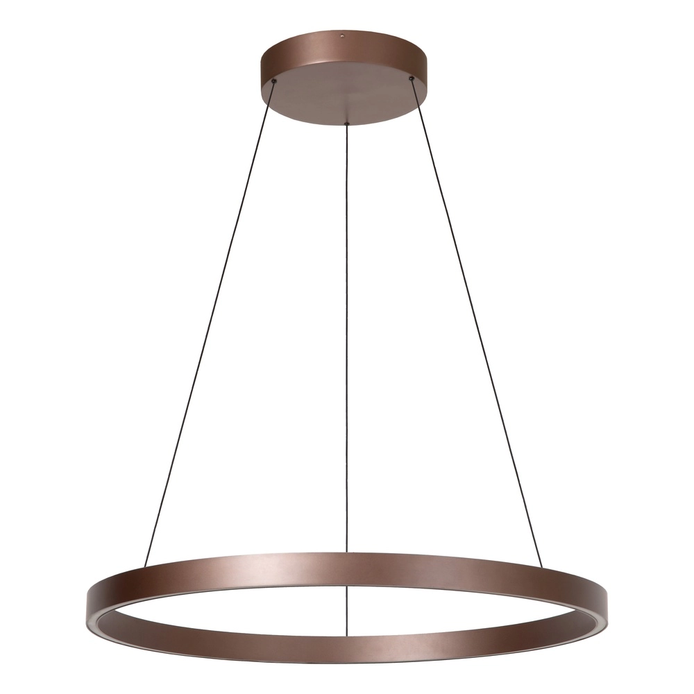 Lampe pendante de conception Liane brun rouille Ø 80cm Lucide Vibes 5411212461124