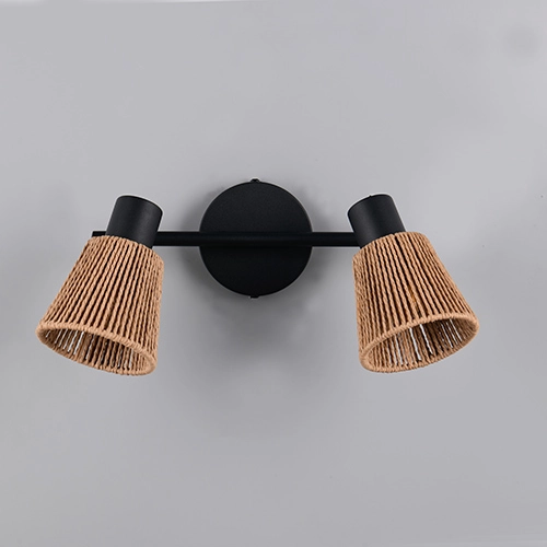 Lampe de plafond Natrel Double marron Trio 4017807672343