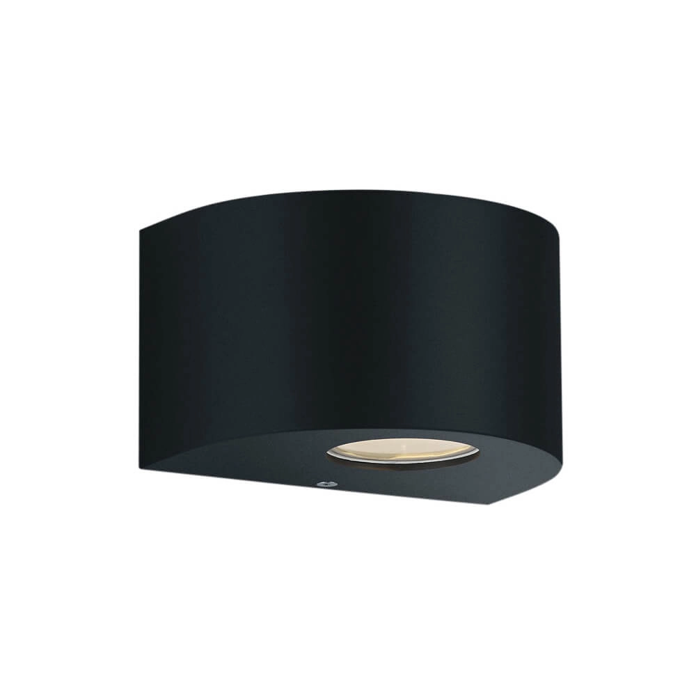 Applique murale Rosario Up - Down 2x2w - 3000K noir mat