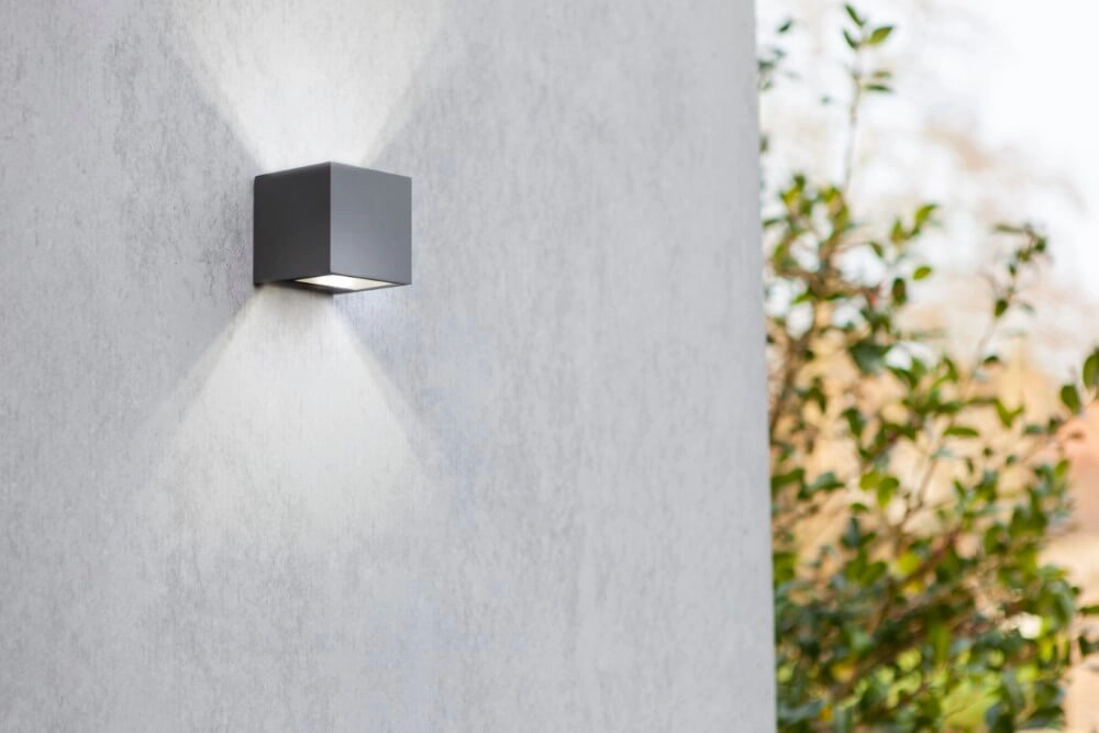 Applique moderne Gemini anthracite Lutec 6939412028620