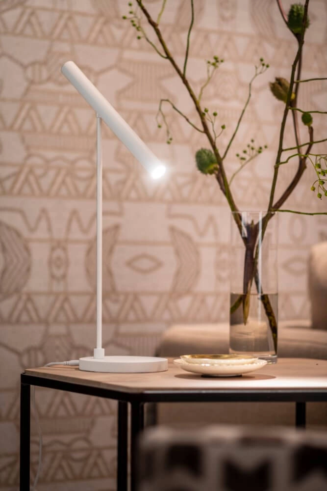 Lampe de bureau Harper blanc