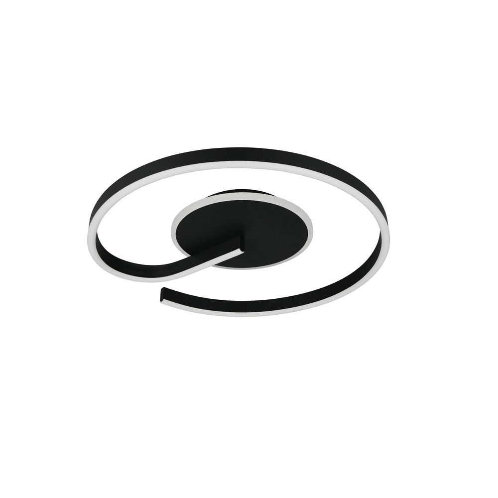 Plafonnier design Calle  noir Trio 4017807654288