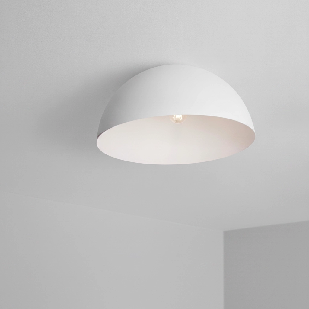 Plafonnier Onia blanc Ø 50cm