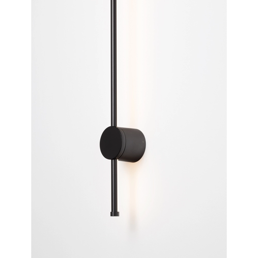 Applique murale design Ridge noir 65cm Lyora 5212017447265