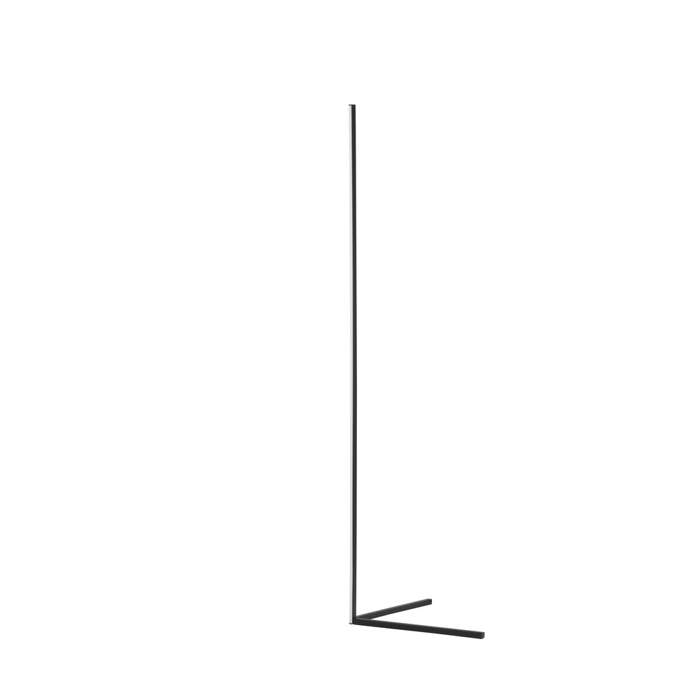 Lampadaire V-Line noir Lyora 5212017433404