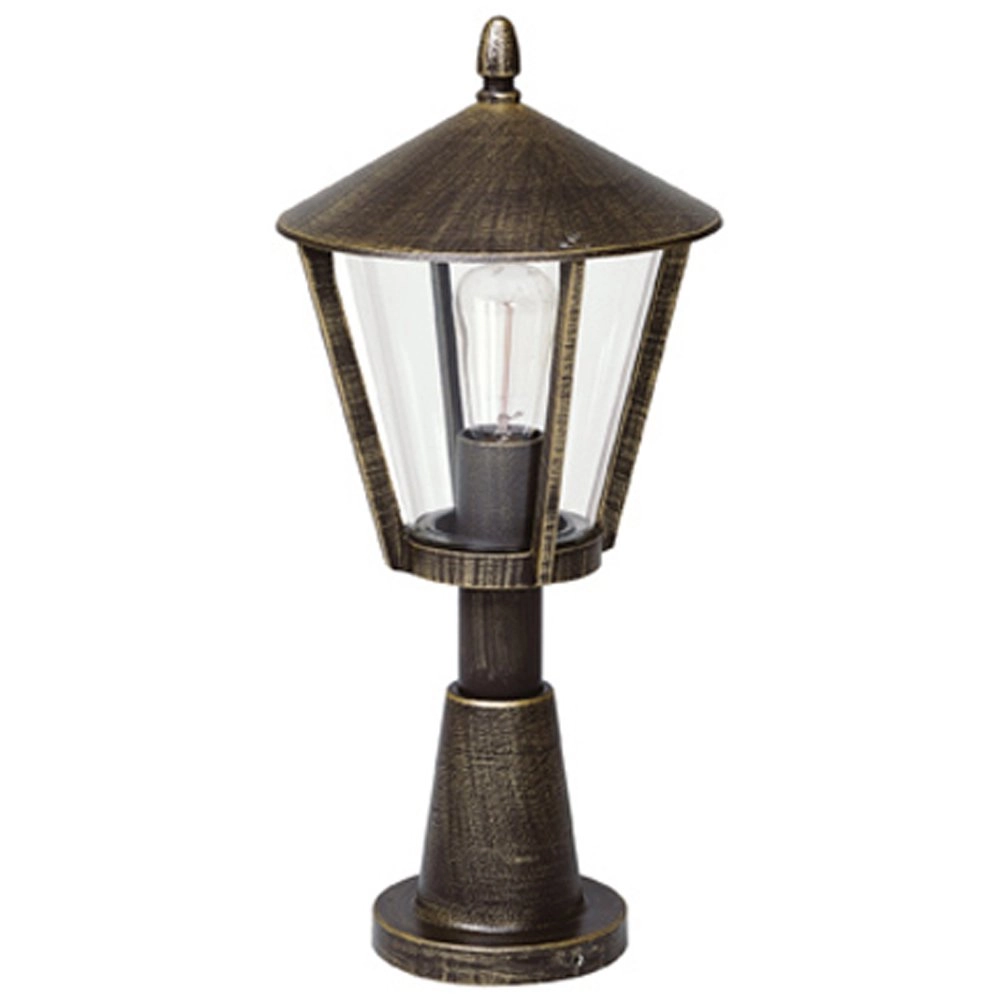 Lampe sur pied Nelly 56cm bronze marron
