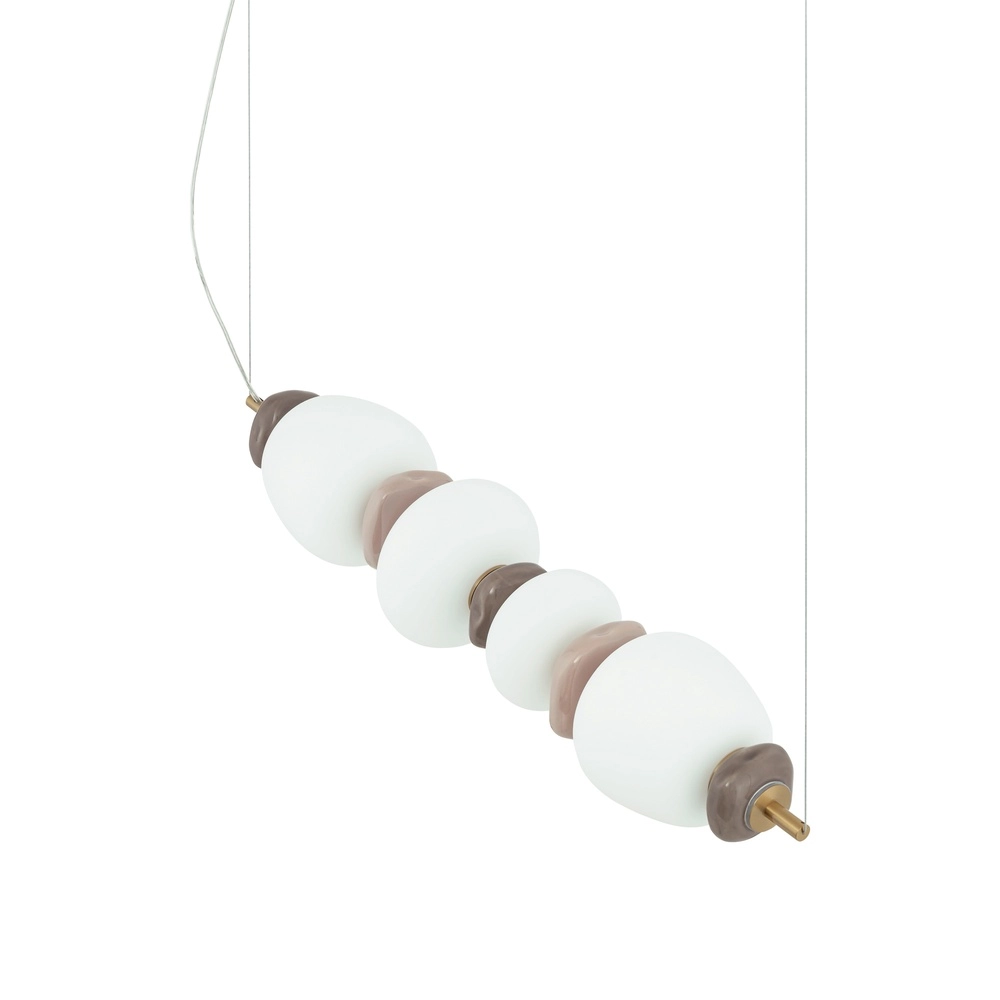 Lampe suspendue Ceramic Led céramique et verre 71 cm Lyora 5903139117005