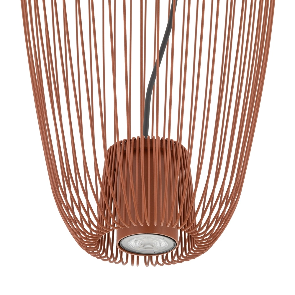 Lampe cage Pumpkin terre cuite Ø 27cm Lyora 5903139114967