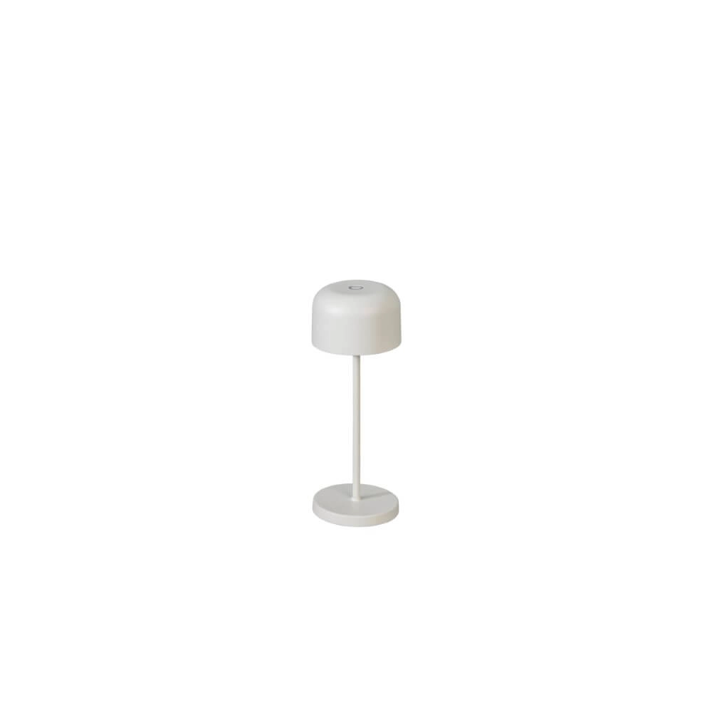 Lampe de table rechargeable Lille mini blanc Lampe de table rechargeable Lille mini blanc