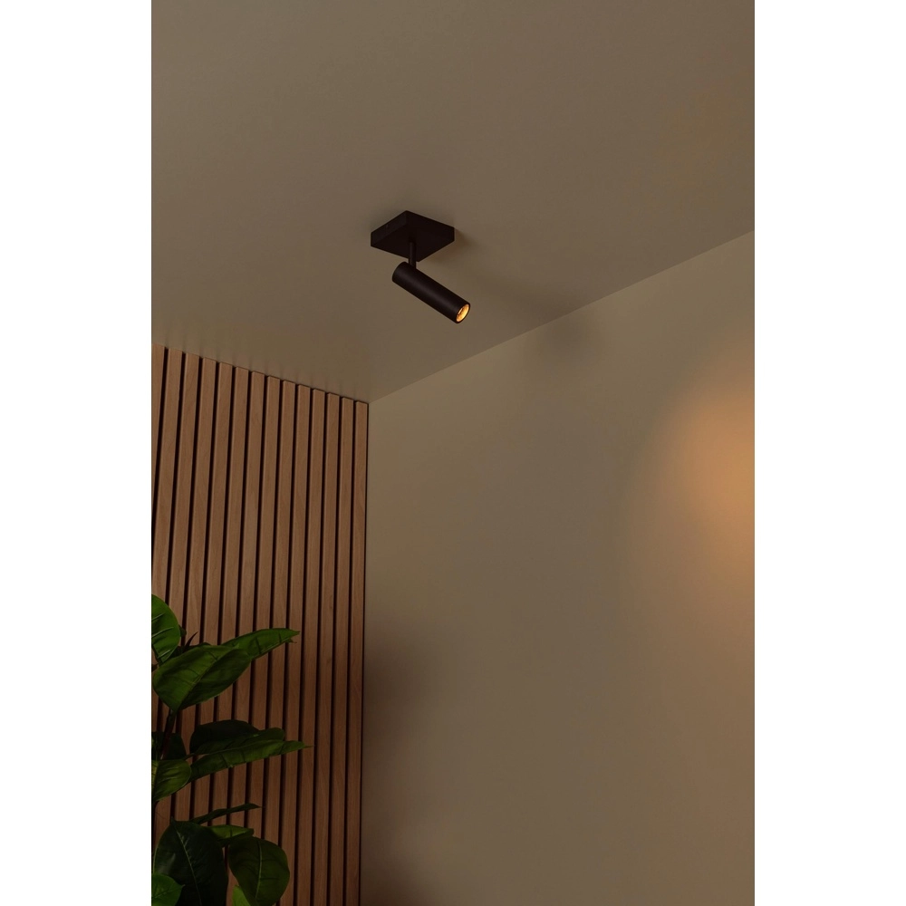 Lampe de plafond élégante Grado Noir Lucide 5411212221667
