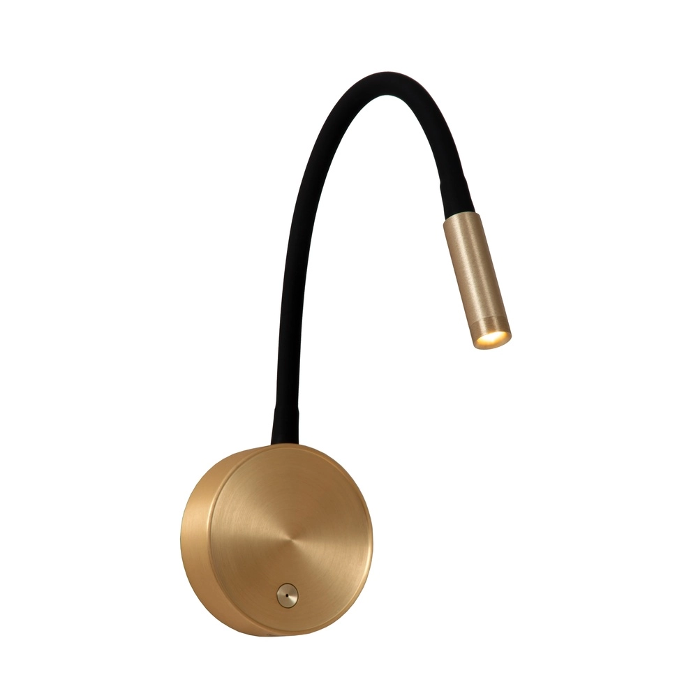 Lampe de chevet Asja Or dimmable