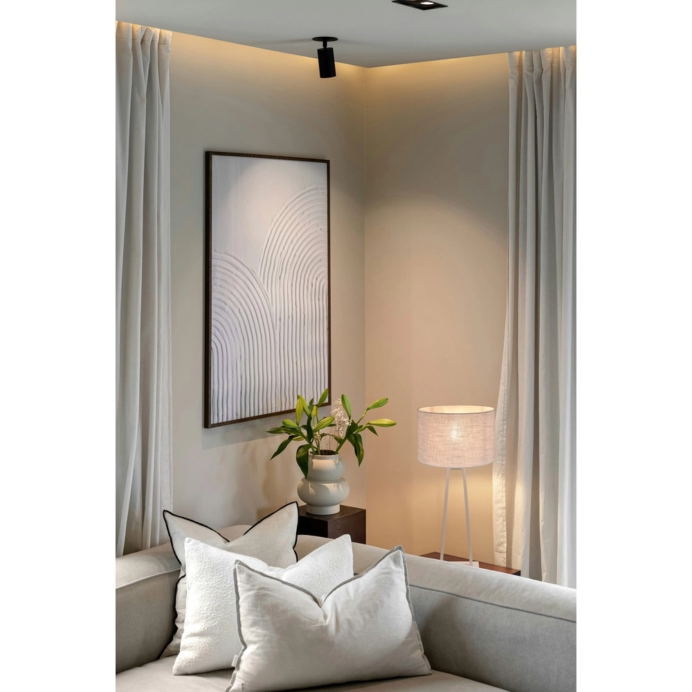 Lampe de table Terry Dego terra beige Ø 37cm Masterlight 8718121436470