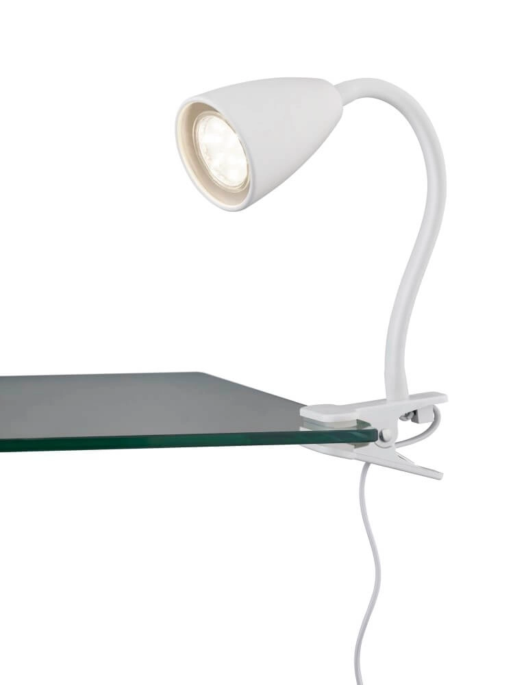 Lampe de table Wanda résolument blanc