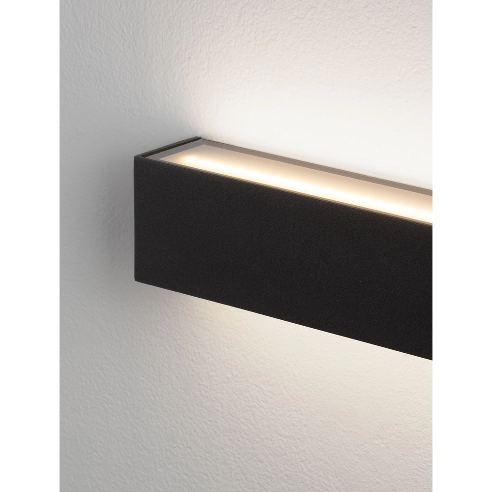 Applique murale élégante Allure noir 26cm Lyora 5212017479082