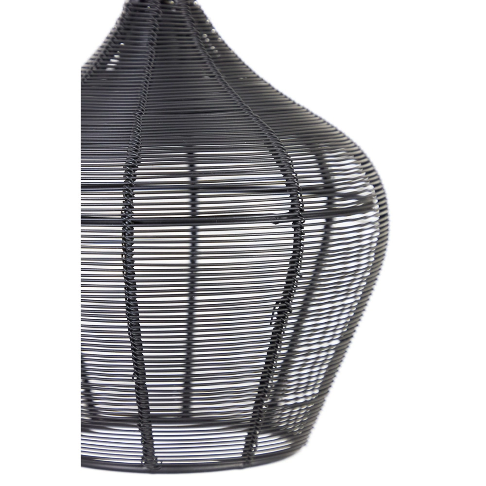Lampe suspendue Alvaro Noir à 5 lumières Light & Living 8717807635619