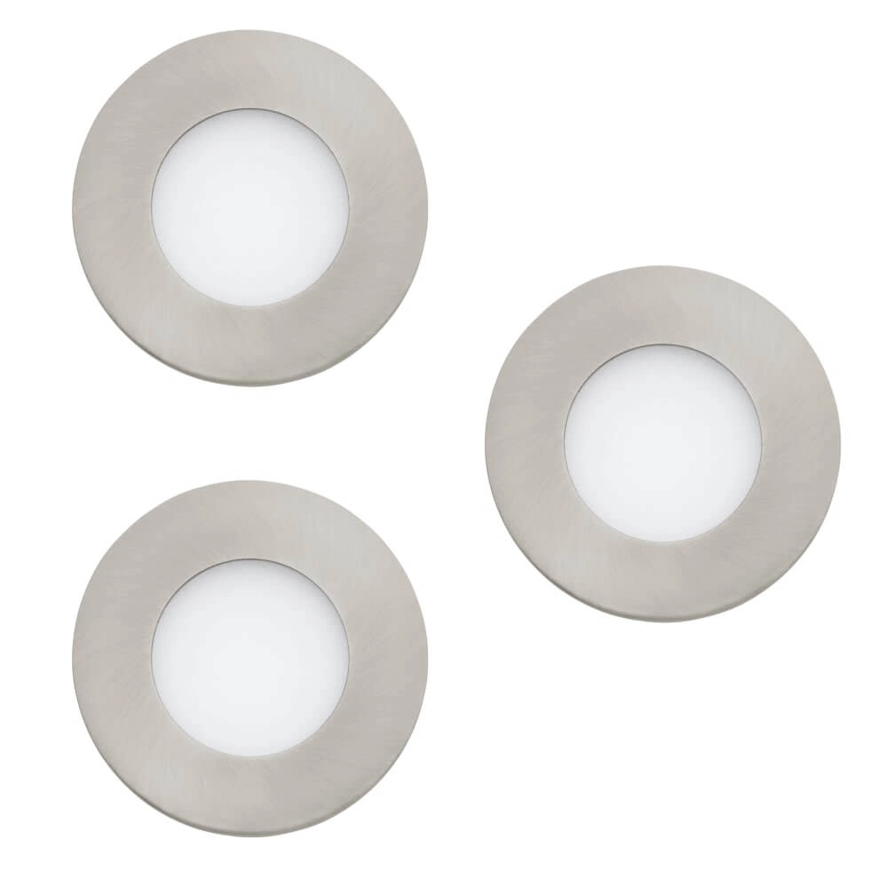 Taches Zigbee Fueva-Z Lot de 3 en acier inoxydable