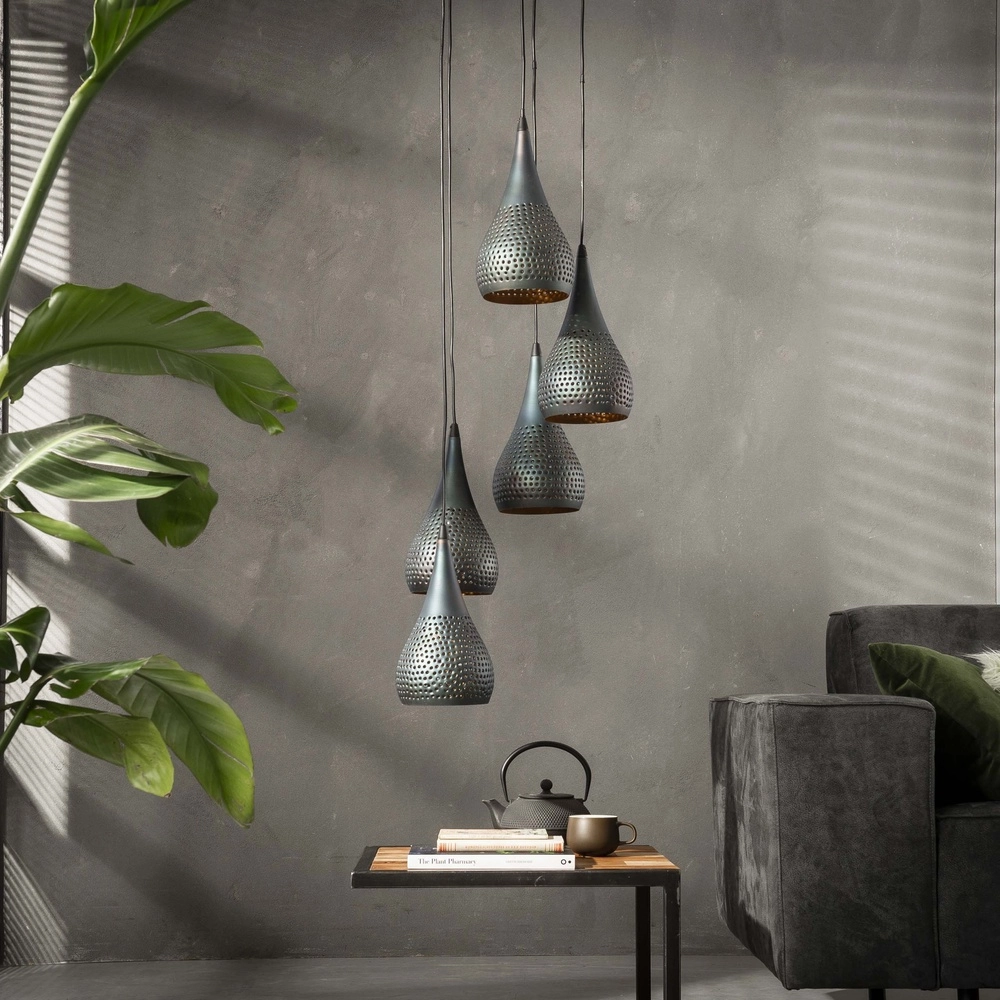 Trous pour lampes suspendues Vide Punch 5x E27 Lyora 8716803512832