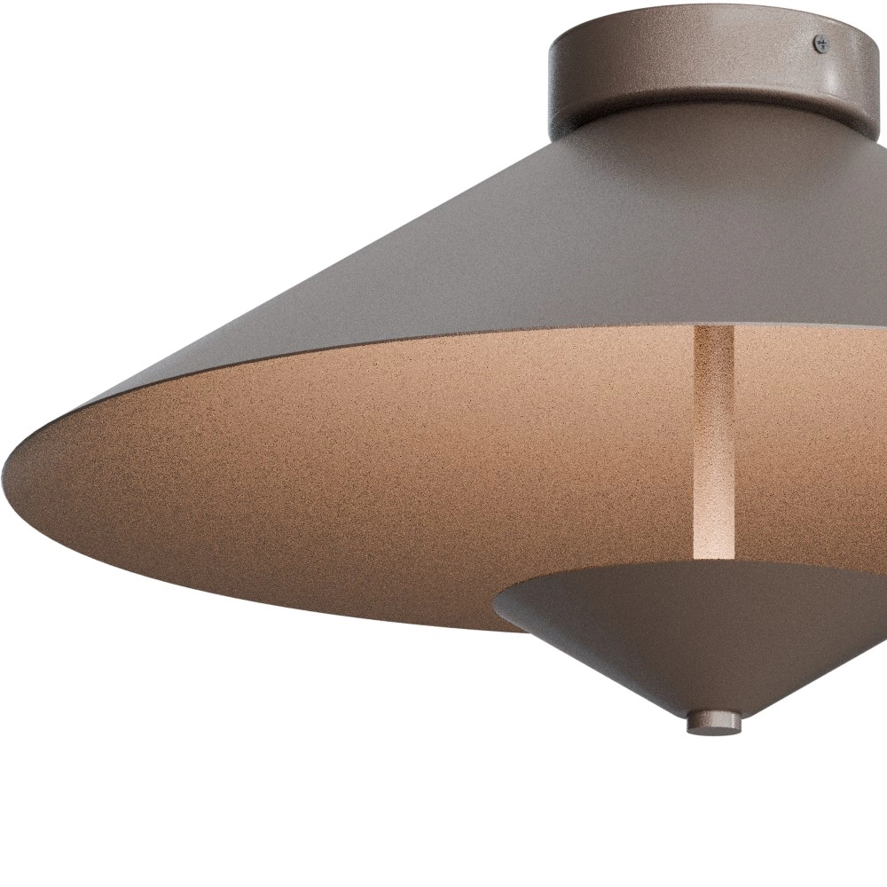 Lampe de plafond Ceppo Brun cacao Ø 45 cm Masterlight 8718121389677