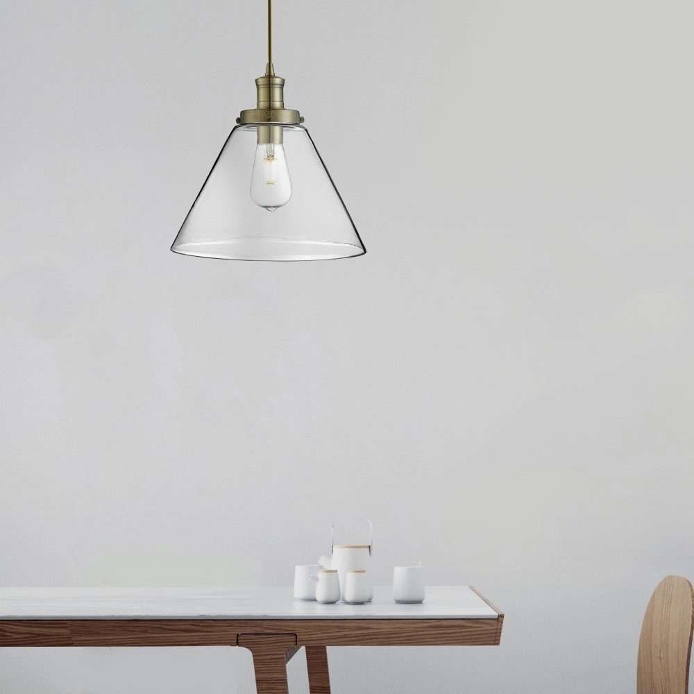 Lampe suspendue Pyramid Ø 29cm Searchlight 5053423057705