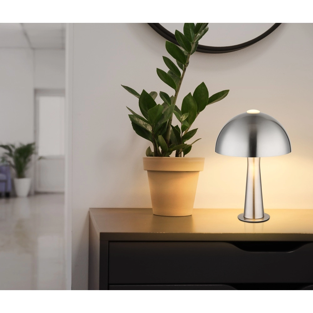 Lampe de table moderne Julia nickel Globo 9007371589623
