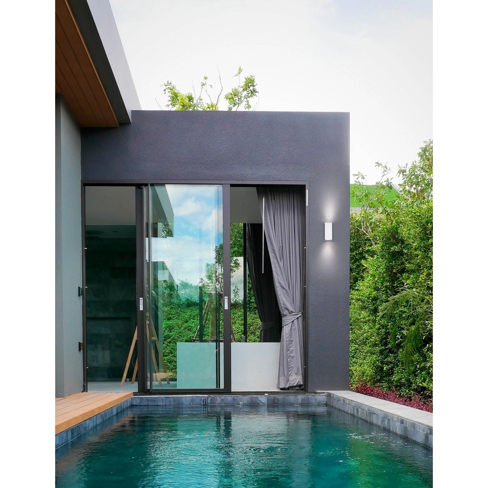 Projecteur angulaire Nero Blanc de haut en bas Lyora 5212017417442