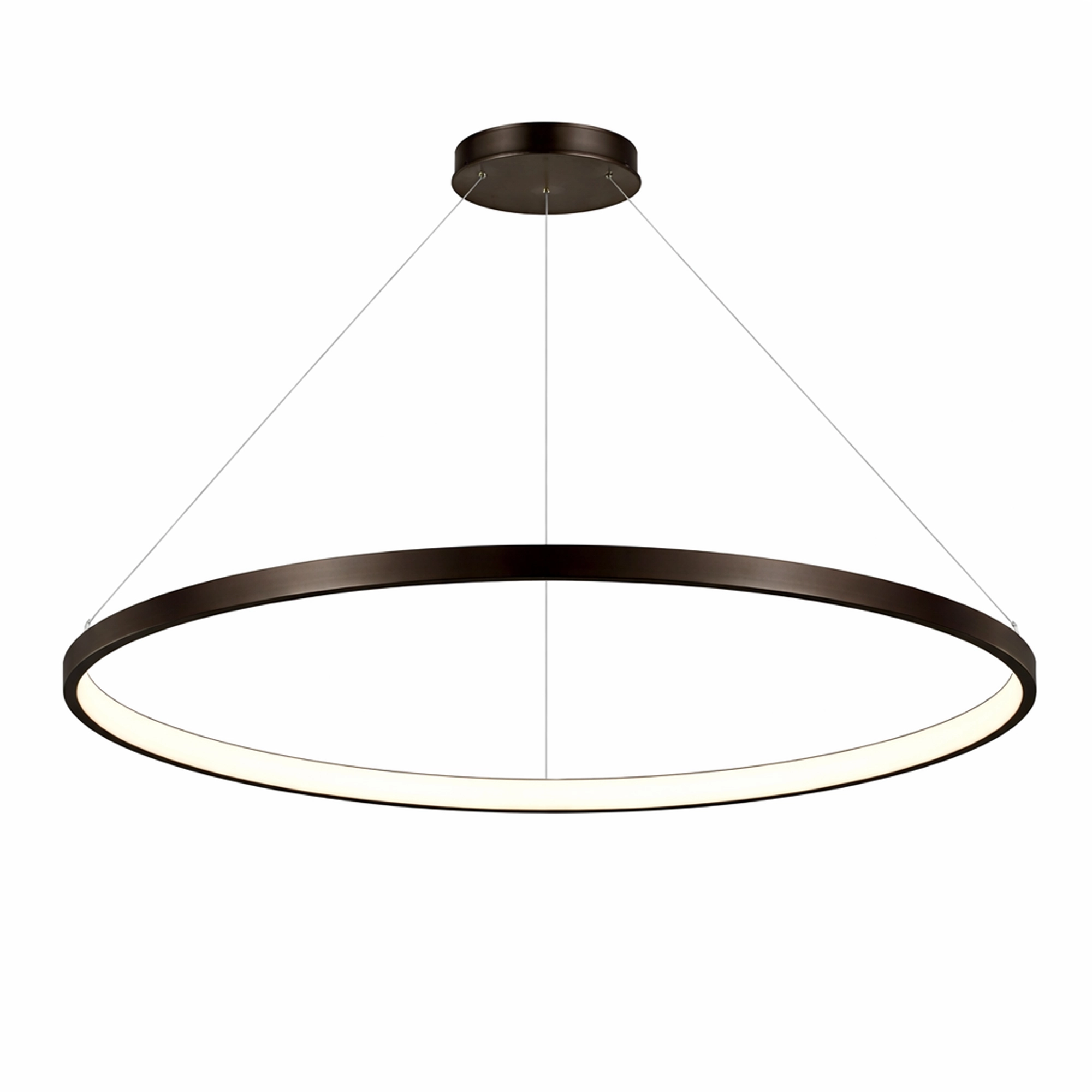 Lampe pendante de conception Orbit bronze