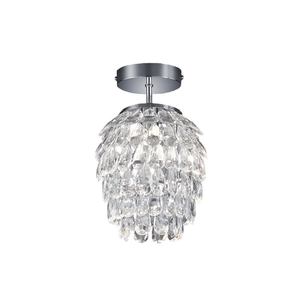 Lampe de plafond Petty avec cristal 20cm