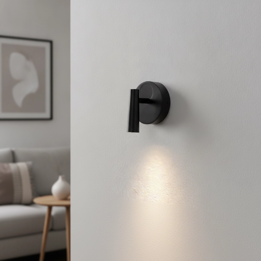 Lampe de chevet Tico noir