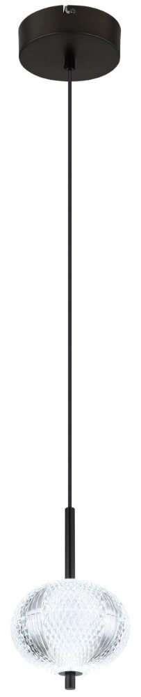 Conception de lampe suspendue Ceps noir Globo 9007371452538