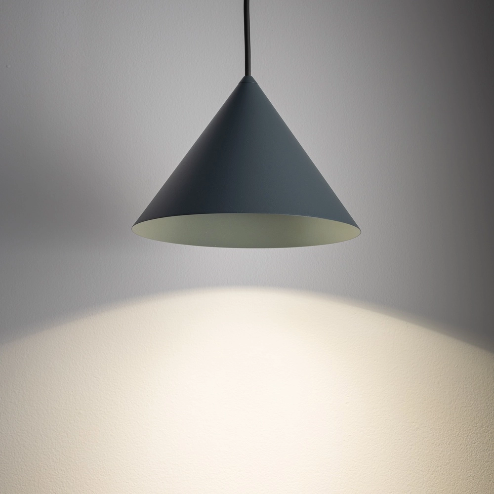 Lampe pendante de conception Zenith bleu umbra Ø 20,5 cm Lyora 5903139114912