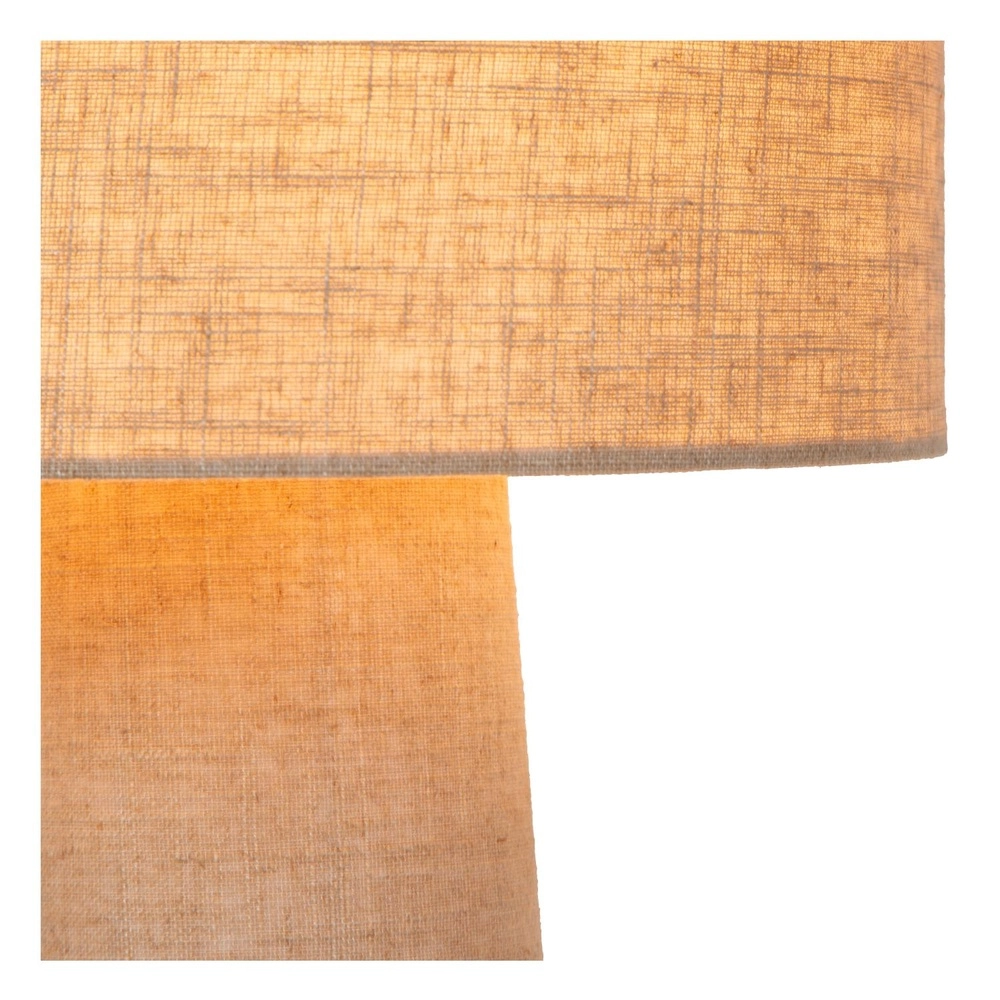 Lampe de table Leeroy taupe Ø 30 cm Lucide 5411212032119