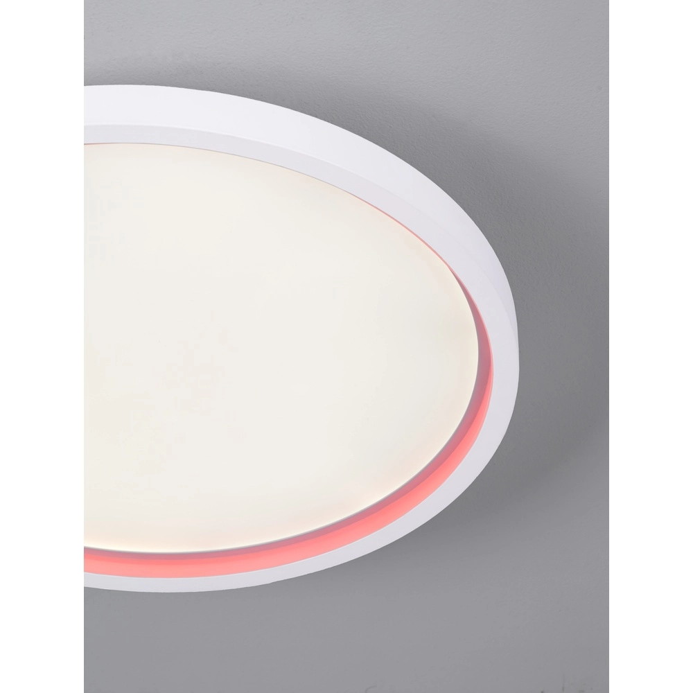 Plafonnier Chet Ø 39,3 cm avec fonction RGB Lyora 5212017450142