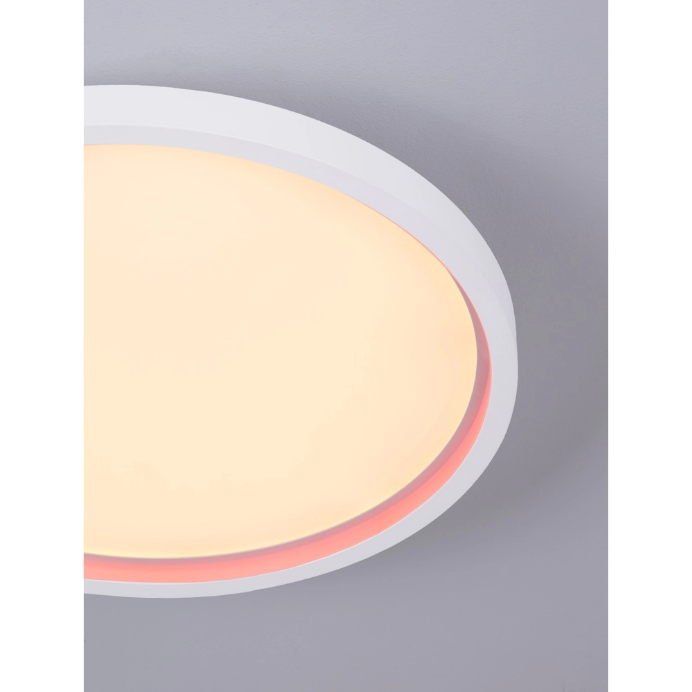 Plafonnier Chet Ø 39,3 cm avec fonction RGB Lyora 5212017450142