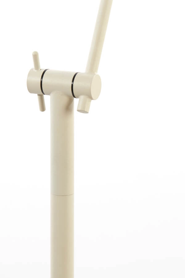 Lampe de lecture crème Rijeka 150cm Light & Living 8717807742188