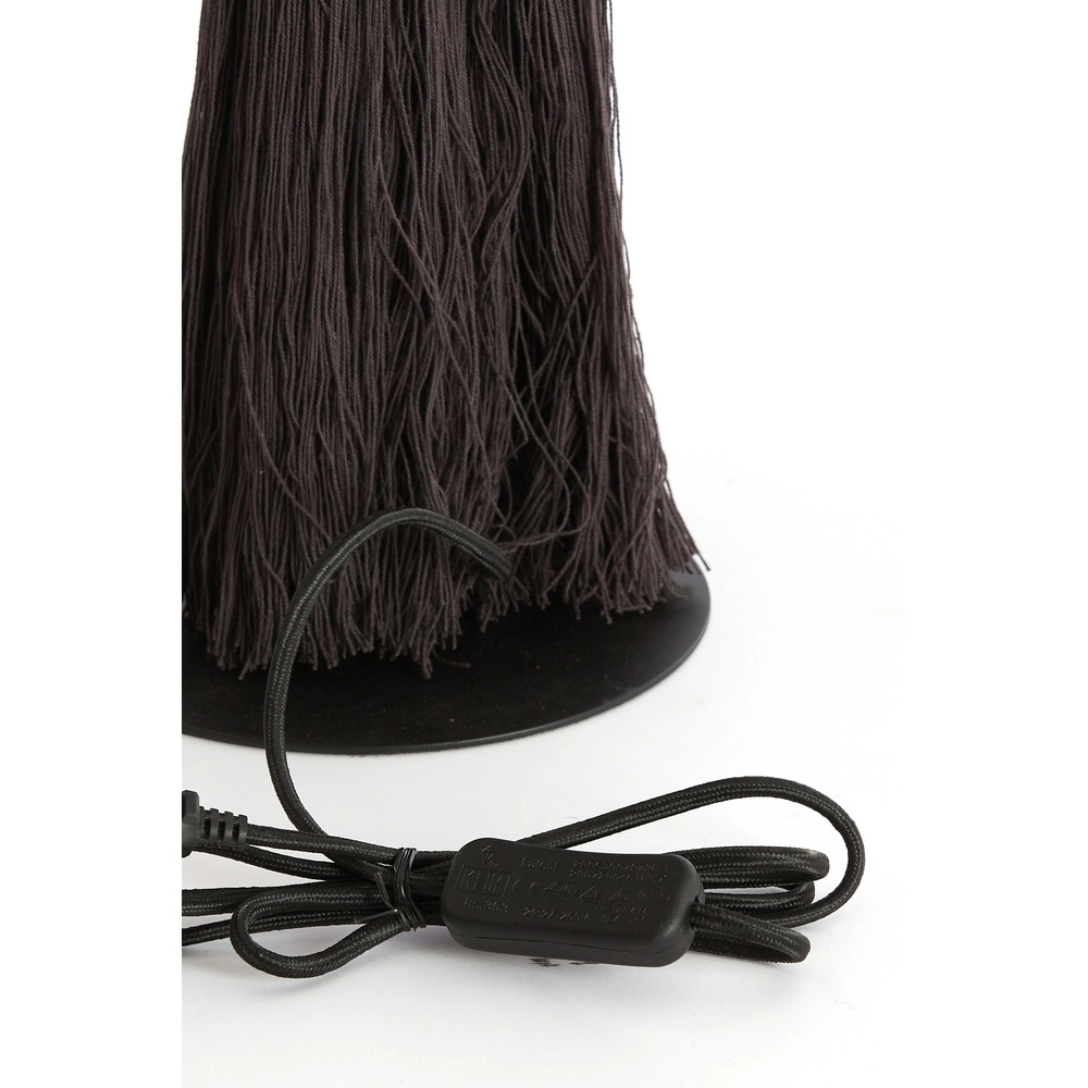 Lampe de table Espino Ø 31cm - brun foncé Light & Living 8717807808808