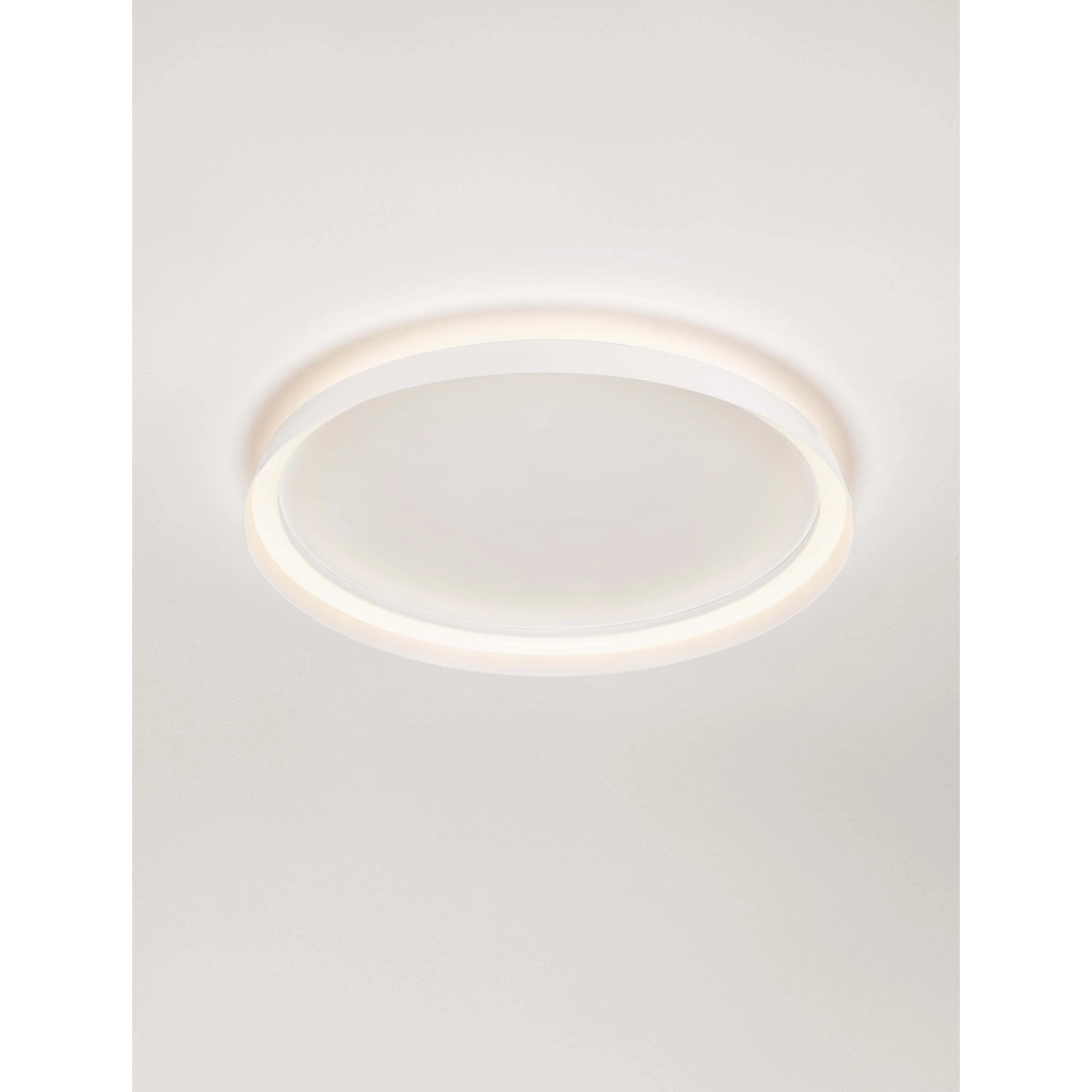 Plafonnier design Ormi Ø 60cm blanc Plafonnier design Ormi Ø 60cm blanc