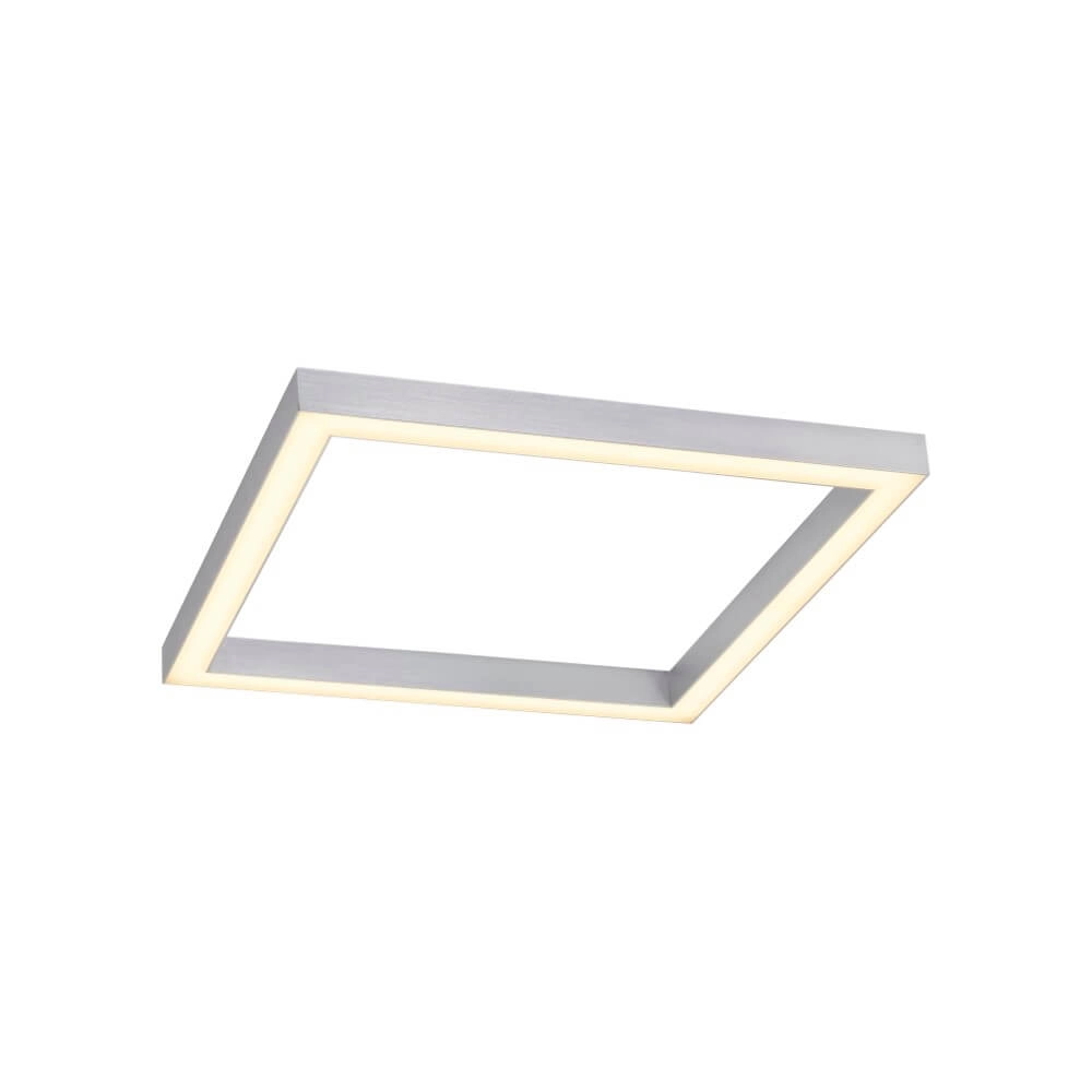 Plafonnier carré Pure Lines Square aluminium Plafonnier carré Pure Lines Square aluminium